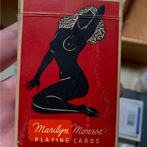Marilyn Monroe Playing Cards